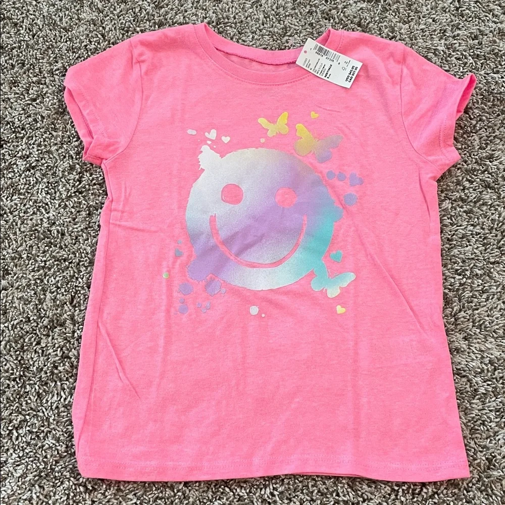 Children’s Place Girls Colorful Short Sleeve & Shorts set NEW - Picture 6 of 12